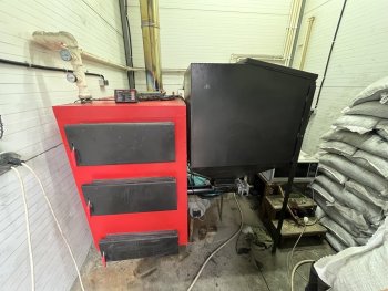 Автоматический котёл Komfort Schneck 100R кВт, б/у